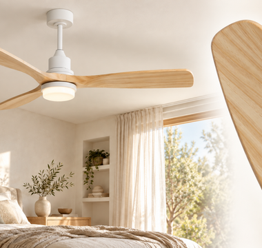 Solid Wood vs ABS Ceiling Fan Blades: Which Material Suits Your Home?
