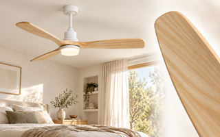Solid Wood vs ABS Ceiling Fan Blades: Which Material Suits Your Home?