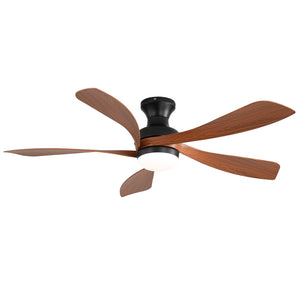 Sofucor Deckenventilator mit Licht, 132 cm, modernes Design