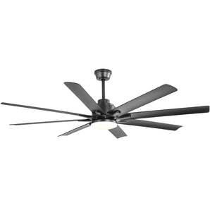 Sofucor Deckenventilator mit Licht, 168 cm, smarte App-Steuerung