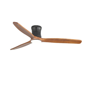 Sofucor Deckenventilator 132 cm mit Licht und Massivholzflügeln