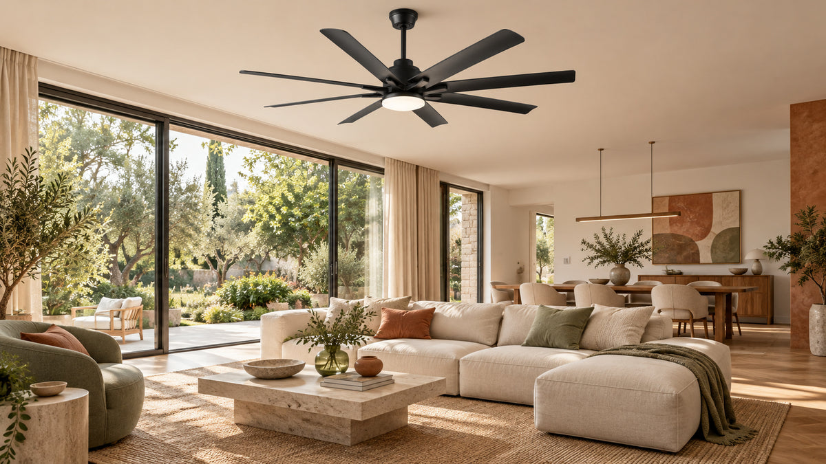 Die besten Deckenventilatoren für große Räume